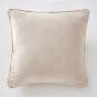 Coussin Déhoussable 45 x 45 cm – Velours de Coton César - Pampa