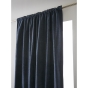 Rideau occultant 140 x 260 cm – Galon fronceur couture invisible – Blackout & Polaire – BJORN Bleu