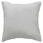 Coussin déhoussable 60 x 60 cm – Essentiel polyester uni Gris