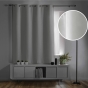 Lot de 2 Rideaux Occultants à Œillets 140 x 180 cm – Uni Perle