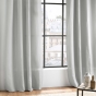 Rideau à œillets 140 x 260 cm en microfibre unie – Absolu Gris perle 