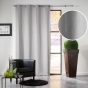 Rideau a oeillets 140 x 240 cm occultant uni mezzo Gris
