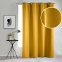 Rideau Occultant Grande Hauteur 135 x 280 cm – Uni Miel – À Œillets