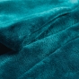 Plaid ultra doux 180 x 220 cm – Flanelle Unie Flanou Bleu