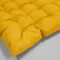 Assise matelassée 40 x 40 cm – Polyester Uni – Essentiel Miel