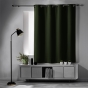 Rideau occultant à œillets 140 x 180 cm – Uni Kaki – Petite hauteur –