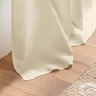 Rideau À Œillets 140 x 260 cm Polyester Uni Essentiel - Naturel