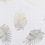 Rideau à Œillets 140 x 260 cm – Polyester Imprimé Métallisé – Sunny Gold