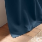 Lot de 2 Rideaux Occultants à Œillets 140 x 180 cm – Uni Navy