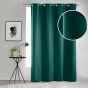 Rideau à Œillets 135 x 240 cm – Occultant Uni Emeraude