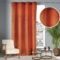 Lot de 2 Rideaux Tamisants à Œillets 140 x 240 cm – Velours Doux – Velvetine Orange