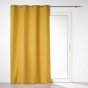 Lot de 2 rideaux occultants double face 140 x 260 cm – 100 % microfibre – Obscure Jaune