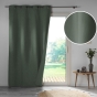 Lot de 2 rideaux occultants double face 140 x 260 cm – 100 % microfibre – Obscure Kaki