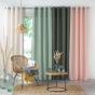 Rideau à œillets 140 x 260 cm en microfibre unie – Absolu Emeraude 