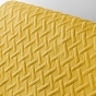 Protège-Canapé Matelassé 279 x 179 cm – Microfibre Unie – LOUNGE Jaune