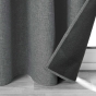 Rideau à Œillets Isolant Phonique et Thermique – Doublé Polaire – Jupiter Anthracite – 140 x 260 cm