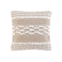 Coussin Déhoussable 40 x 40 cm Blanca – Polycoton Fantaisie avec Fils Métallisés