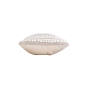 Coussin déhoussable 30 x 50 cm polycoton texturé BLANCA