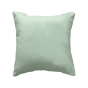 Coussin Déco 40x40 cm – Polyester Uni – Déhoussable – Vert Cèdre Chic