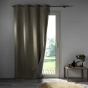 Rideau Thermique 140 x 260 cm – 100 % Occultant / Jacquard – Darko Noisette