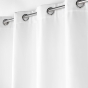 Rideau à Œillets 135 x 260 cm – Tamisant Isolant Thermique – Micropolar Blanc