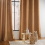 Lot de 2 Rideaux à Œillets 140 x 240 cm – Bouclette Unie – Wooly Camel