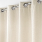 Rideau à Œillets 140 x 240 cm – Bouclette Unie – Wooly Naturel