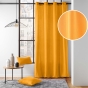 Lot de 2 Rideaux 135 x 260 cm – Twily Jaune – Polycoton