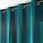 Lot de 2 Rideaux 135 x 260 cm – Twily Émeraude – Polycoton