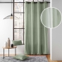 Lot de 2 Rideaux 135 x 260 cm – Twily Sauge – Polycoton