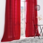 Rideau à œillets 135 x 260 cm – polycoton – Twily Rouge