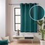 Rideau Petite Hauteur 135 x 180 cm – Coton/Polyester – Twily Émeraude