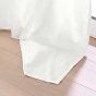 Rideau Petite Hauteur 135 x 180 cm – Coton/Polyester – Twily Blanc