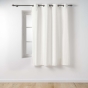 Rideau Petite Hauteur 135 x 180 cm – Coton/Polyester – Twily Blanc