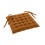 Assise matelassée 38 x 38 cm – Coton/Polyester recyclé GRS – Twily Camel