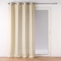 Rideau à œillets - 140 x 280 cm - fils métallisés Zeline - grande hauteur - Naturel