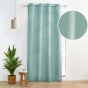 Rideau à œillets - 140 x 280 cm - fils métallisés Zeline - grande hauteur - Sauge