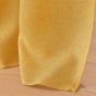Rideau à œillets - 140 x 280 cm - fils métallisés Zeline - grande hauteur - Jaune