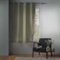 Rideau à Œillets 135 x 180 cm – Isolant Thermique Microfibre – Micropolar Lin