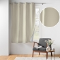 Rideau à Œillets 135 x 180 cm – Isolant Thermique Microfibre – Micropolar Lin