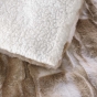 Plaid 125 x 150 cm – Imitation Fourrure / Sherpa – Cheyenne