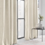 Rideau à œillets 140 x 260 cm – Velours à relief Verra Beige