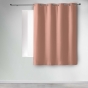  Rideau occultant à œillets 135 x 180 cm – Uni Blush – Petite hauteur –