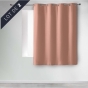 Lot de 2 rideaux occultants à œillets 135 x 180 cm – Uni Blush – Petite hauteur
