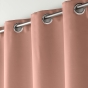 Rideau occultant à œillets 135 x 240 cm – Uni Blush
