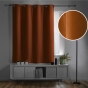 Rideau occultant à œillets 135 x 180 cm – Uni Camel – Petite hauteur