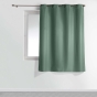 Lot de 2 rideaux à œillets petite hauteur 140 x 180 cm – Uni Epure – Cèdre