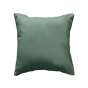 Coussin Déco 40x40 cm – Polyester Uni – Déhoussable – Vert Cèdre Chic