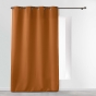 Lot de 2 Rideaux tamisant à Œillets 140 x 260 cm – Polyester Uni Camel - Epure