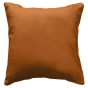 Coussin Déhoussable Compressé 60 x 60 cm – Polyester Uni Essentiel Camel